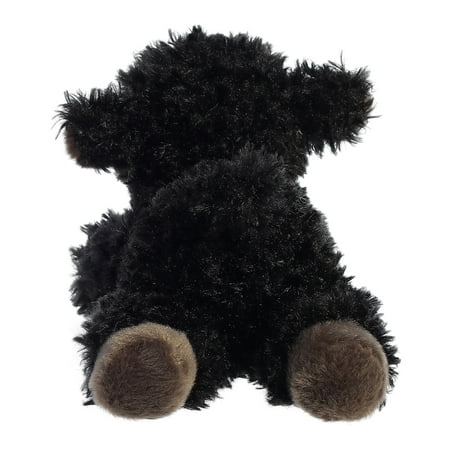 Aurora - Small Black Mini Flopsie - 8" Ebony Lamb - Adorable Stuffed Animal