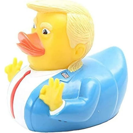 1PCS Trump Rubber Duck Bath Toy Shower Water Floating US President Baby Toy Water Toy Shower Duck Child Bath Float