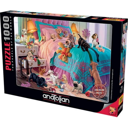 Anatolian Puzzle - Naughty Puppies, 1000 Piece Jigsaw Puzzle, Code: 1064