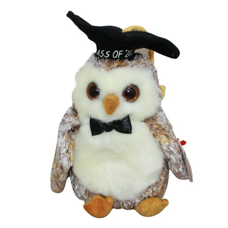 Ty Beanie Baby: Smarter the Owl - Graduation 2002 | Stuffed Animal | MWMT