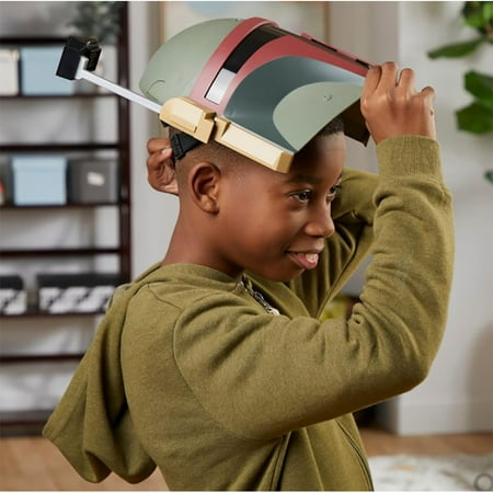 Star Wars: Boba Fett Kids Electronic Toy Costume Mask for Boys and Girls Ages 5 6 7 8 9 10 and Up