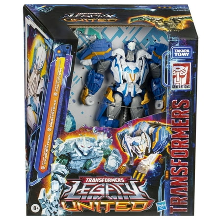 Transformers Legacy United Star Raider Action Figure Collection, 7” Converting Robot Toys, Christmas Gifts for Kids, 8+