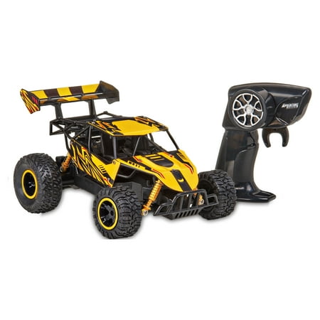 Adventure Force Metal Racer Radio Controlled Vehicle, Yellow