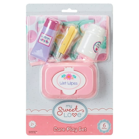 My Sweet Love Baby Care Play Set, 6 Pieces