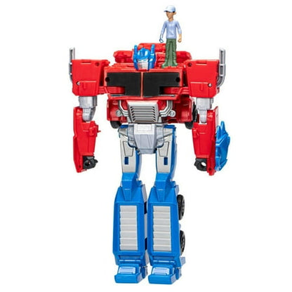 Transformers: EarthSpark Optimus Prime and Robby Malto Kids Toy Action Figure for Boys and Girls Ages 6 7 8 9 10 11 12 and Up (8”)