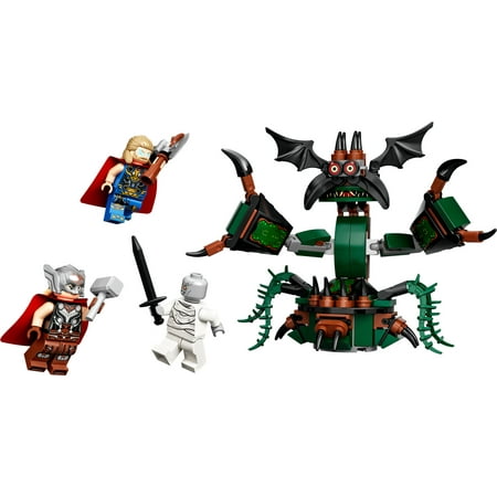 LEGO Marvel Attack on New Asgard, Thor Buildable Toy 76207