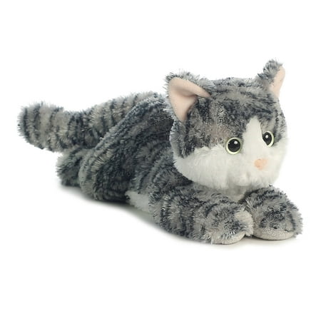 Aurora - Medium Gray Flopsie - 12" Lily - Adorable Stuffed Animal