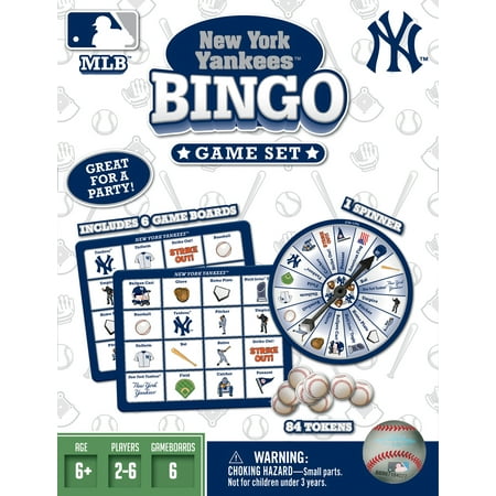 MasterPieces Officially Licensed MLB New York Yankees Bingo Game