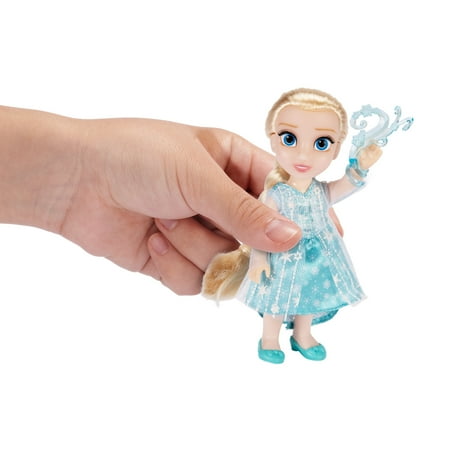 Disney's Frozen Ice and Snow 6 inch Elsa Petite Doll Set with Two Dress and Accessories