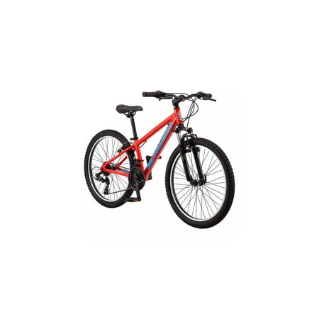 24" Schwinn Timber Trail AL Mountain Bike/Bicycle, 21 Speed-Color:Red,Gender:Boys