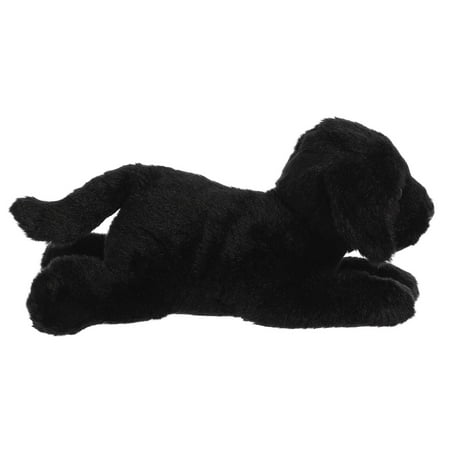 Aurora Cole Black Lab Puppy Plush Flopsie Stuffed Animal 12 inch