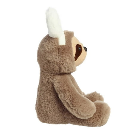 Aurora - Medium Brown Spring - 10" Hoppy Sloth - Vibrant Stuffed Animal