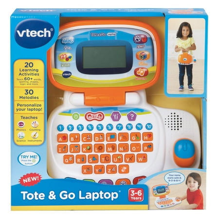 VTech Tote and Go Laptop is Customizable and Includes 20 Activities