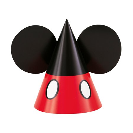 Disney Mickey Mouse Party Hats - 8 ct