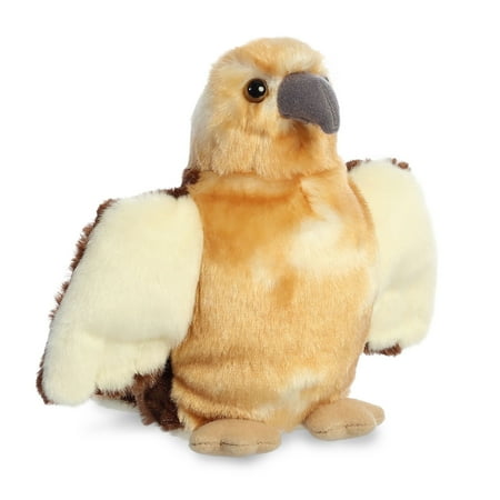 Aurora - Small Brown Mini Flopsie - 6.5" Ranger Hawk - Adorable Stuffed Animal