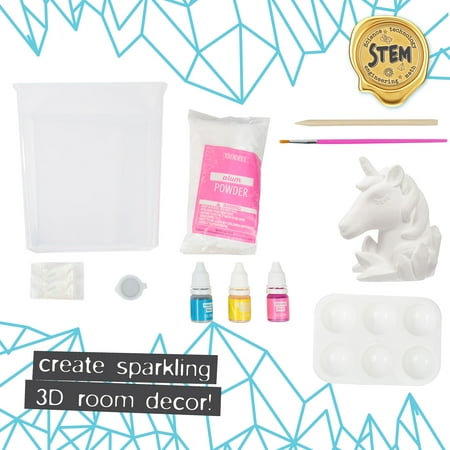 YOUniverse Crystal Growing Unicorn STEAM Activity Kit, Boys and Girls, Child, Ages 8+