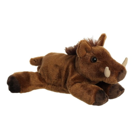 Aurora - Small Brown Mini Flopsie - 8" Willis Warthog - Adorable Stuffed Animal