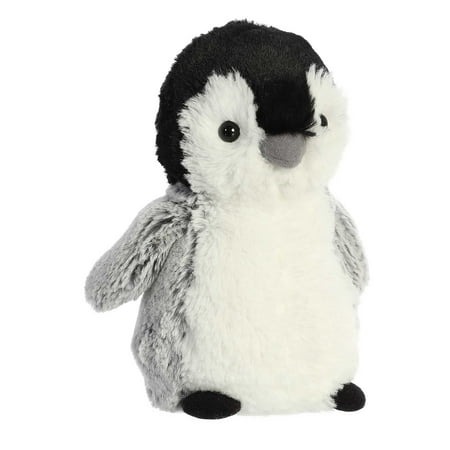 Aurora - Small Gray Mini Flopsie - 8" Pippin Penguin - Adorable Stuffed Animal