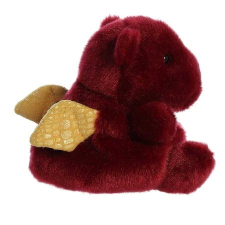 Aurora - Mini Red Palm Pals - 5" Aidan Dragon - Adorable Stuffed Animal