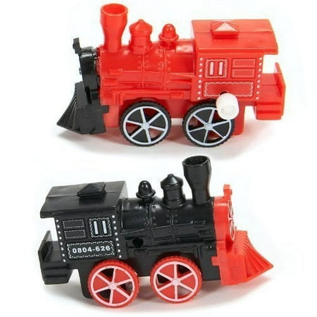 Wind Up Trains - Party Favors - 12 Pieces