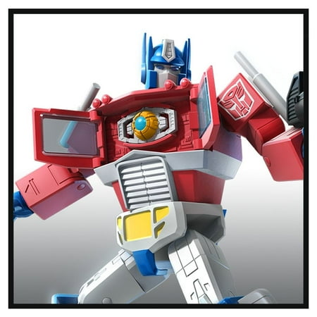 Transformers: R.E.D. Optimus Prime Kids Toy Action Figure for Boys and Girls (4”), Only At Walmart