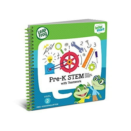 LeapFrog LeapStart Pre-Kindergarten Activity Book: Pre-K STEM (Science, Technology, Engineering and Math) and Teamwork