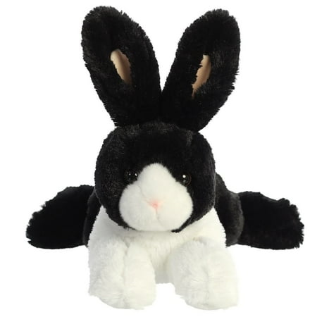 Aurora - Medium Black Flopsie - 12" Dutch Rabbit - Adorable Stuffed Animal