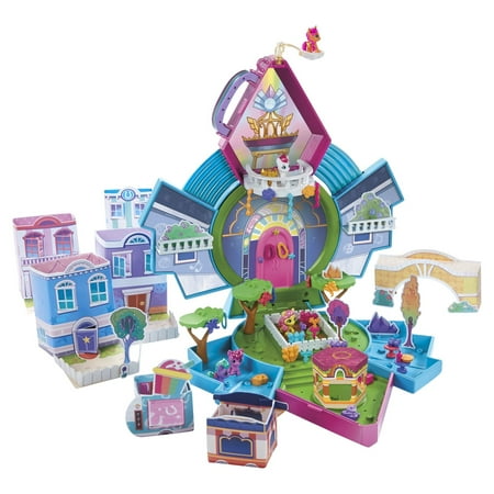 My Little Pony Mini World Magic Epic Mini Crystal Brighthouse Playset with 5 Mini Dolls