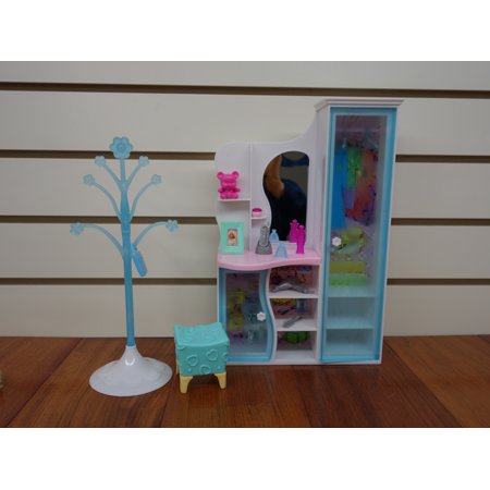 My Fancy Life Beauty Corner Barbie Doll Furniture, 9 Pieces