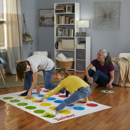 Twister Floor Party Game for Kids, Family Games for 2+ Players, Christmas Gifts for Kids, Ages 6+