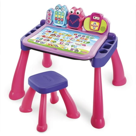 VTech® Touch & Learn Activity Desk™ Deluxe - Pink With Stool