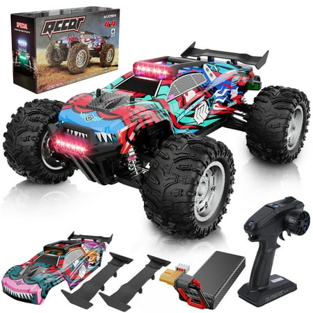 AUOSHI 1:12 Brushless RC Cars for Adults with Independent ESP, 80+KM/H(50MPH) Top Speed 4X4 Hobby Off-Road RC Truck,Oil Filled Shocks Remote Control Truck for Boys