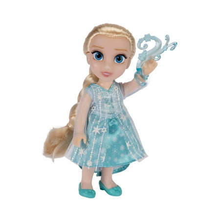 Disney's Frozen Ice and Snow 6 inch Elsa Petite Doll Set with Two Dress and Accessories