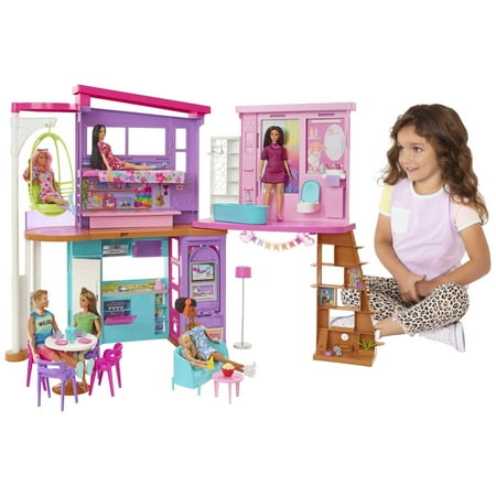 Barbie Holiday House Playset HCD50