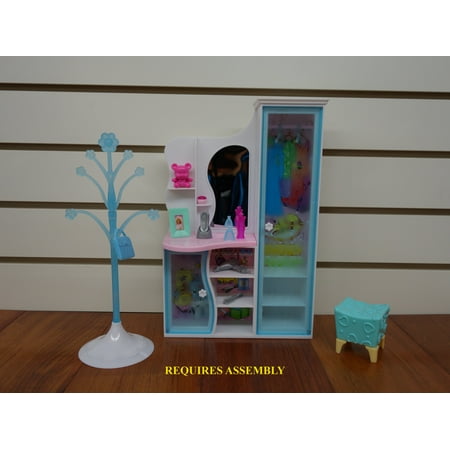 My Fancy Life Beauty Corner Barbie Doll Furniture, 9 Pieces