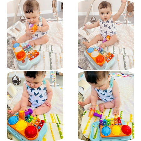 Yerloa Xylophone for Toddlers 1-3, Baby Toys for 12-24 Months, Pound A Ball Toys for Toddler, Musical Pounding Toy for 1 Year old, Birthday Gifts for Boy & Girl Ages 1 2 3