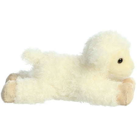 Aurora - Small White Mini Flopsie - 8" Luna Lamb - Adorable Stuffed Animal