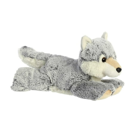 Aurora - Medium Gray Flopsie - 12" Winter Wolf - Adorable Stuffed Animal