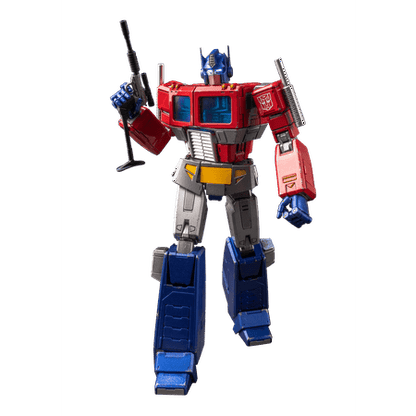 YOLOPARK Optimus Prime Transformer G1 Action Figure Toy, 7.87", 40th Anniversary Collector's Edition, No Converting