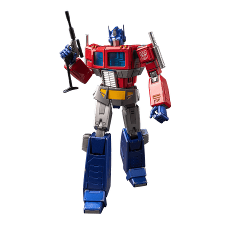 YOLOPARK Optimus Prime Transformer G1 Action Figure Toy, 7.87", 40th Anniversary Collector's Edition, No Converting