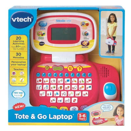 VTech Tote and Go Laptop - Pink