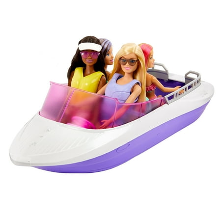 Barbie Mermaid Power Dolls & Boat Playset, Toy For 3 Year Olds & Up