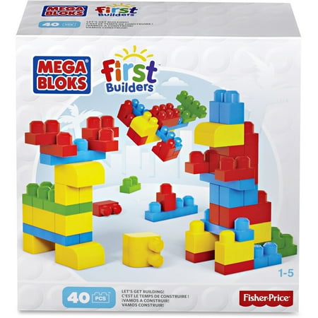 Mega Bloks First Builders Let's Get Building Set