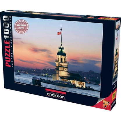 Anatolian Puzzle - Maiden's Tower, 1000 Piece Jigsaw Puzzle, Multicolor (ANA3125)