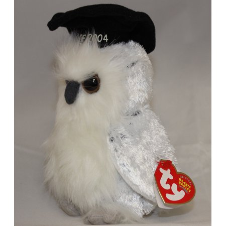 Ty Beanie Baby: Class of 2004 the Graduation Owl | Stuffed Animal | MWMT