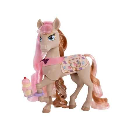 Wild Manes Sundae's Ice Cream Social Articulated Horse Doll with Pink Mane and Accessories