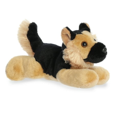 Aurora - Small Black Mini Flopsie - 8" Shep - Adorable Stuffed Animal