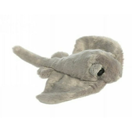 Aurora - Small Gray Mini Flopsie - 8" Sting Ray - Adorable Stuffed Animal