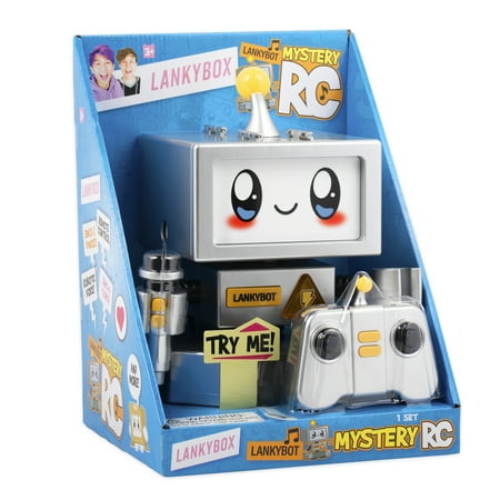 LankyBox LankyBot Mystery RC – Brand New Mystery RC with Surprise Toys to Discover inside, Officially Licensed LankyBox Merch