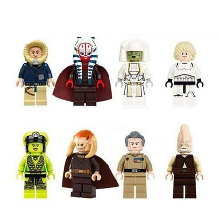 24 Pcs Collectible Star Wars Minifigures Battle Pack Clone Troopers Action Figures Building Blocks Toys, 1.77inch Clone Wars Army Soldier Minifigurines Building Kits for Kids Birthday Gift